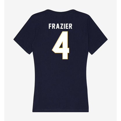 Notre Dame - NCAA Football : Bubba Frazier - Women's V-Neck T-Shirt-1