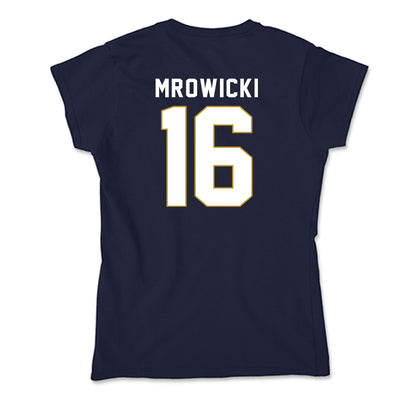Notre Dame - NCAA Women's Soccer : Meghan Mrowicki - Soft Style Women’s T-Shirt-1