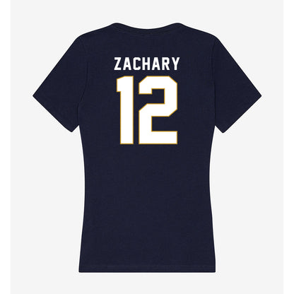 Notre Dame - NCAA Softball : Ava Zachary - Women's V-Neck T-Shirt-1