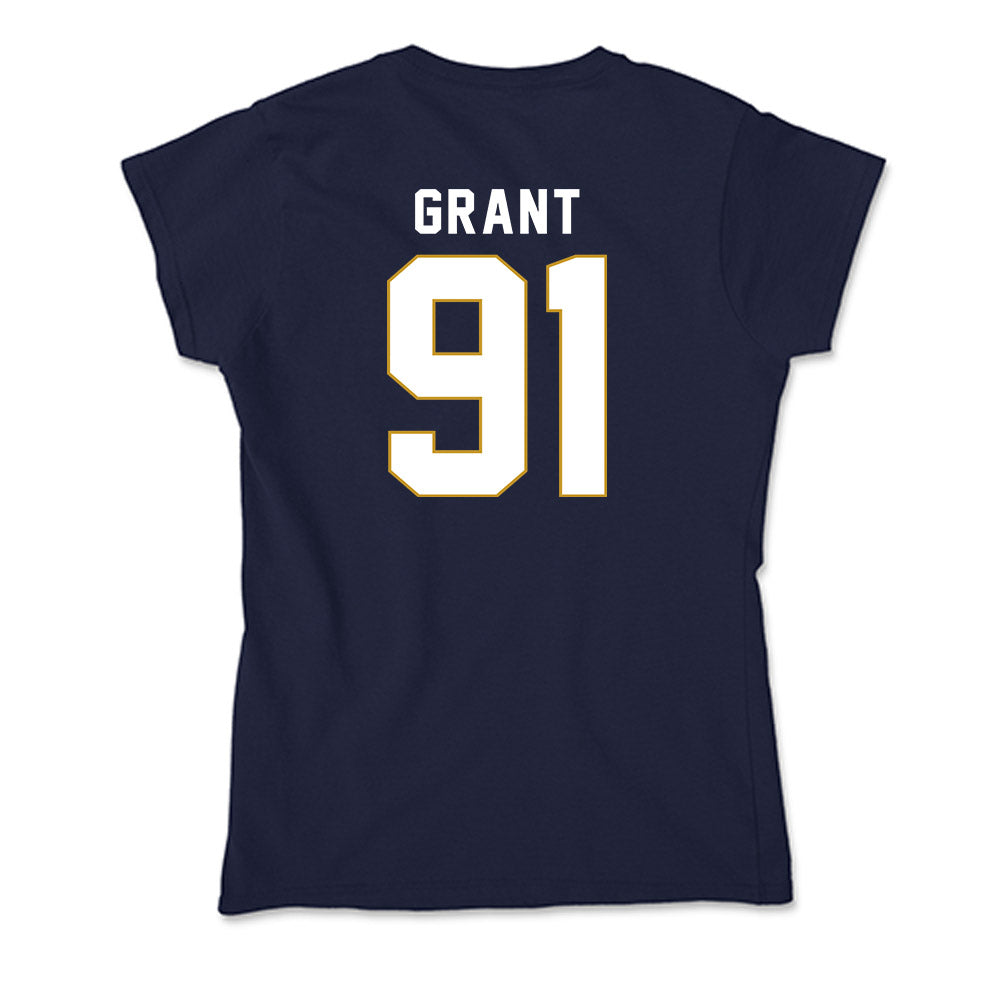 Notre Dame - NCAA Men's Lacrosse : Griffin Grant - Soft Style Women’s T-Shirt-1