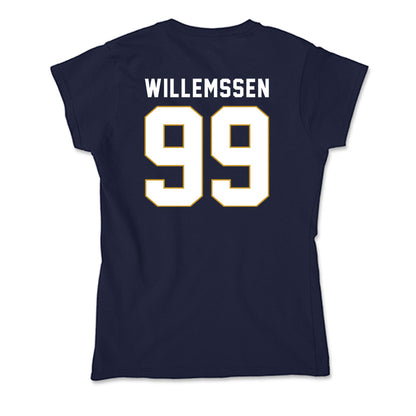 Notre Dame - NCAA Softball : Christina Willemssen - Soft Style Women’s T-Shirt-1