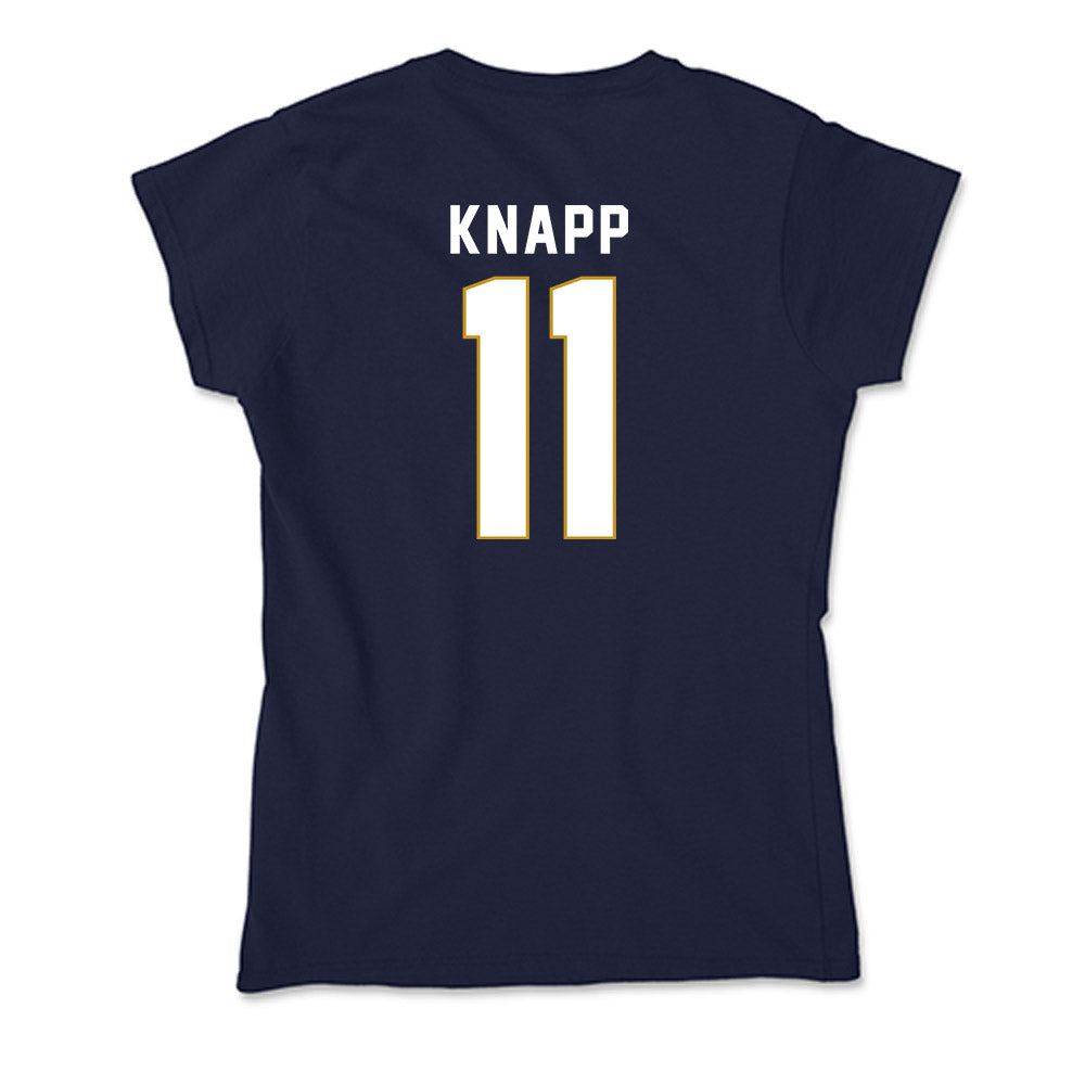 Notre Dame - NCAA Women's Soccer : Tessa Knapp - Soft Style Women’s T-Shirt-1