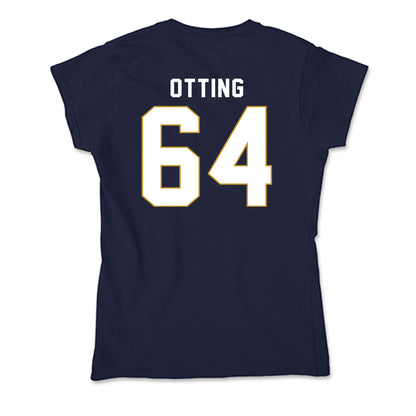 Notre Dame - NCAA Football : Joe Otting - Soft Style Women’s T-Shirt-1