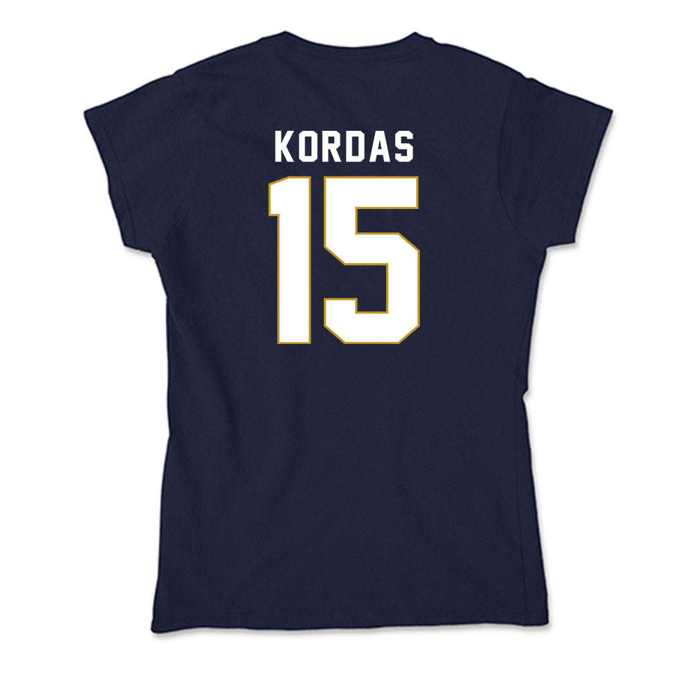 Notre Dame - NCAA Women's Volleyball : Mae Kordas - Soft Style Women’s T-Shirt-1