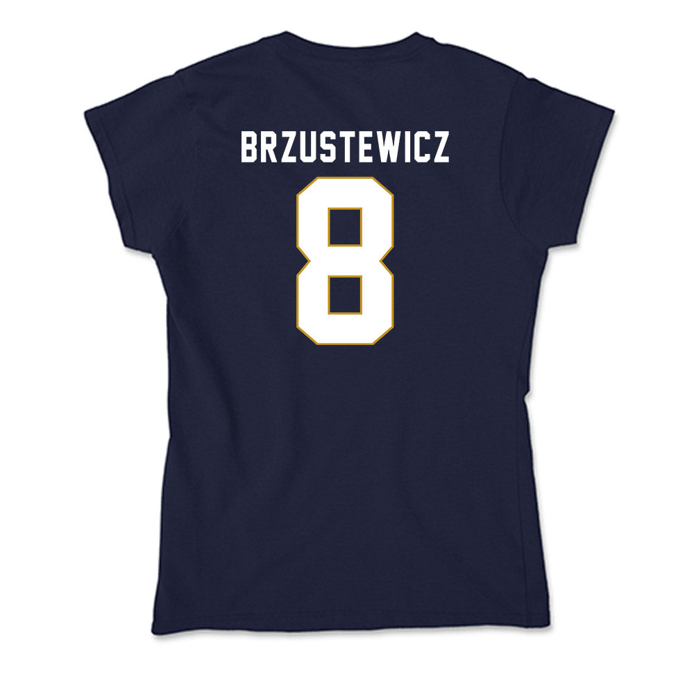 Notre Dame - NCAA Baseball : Hudson Brzustewicz - Soft Style Women’s T-Shirt-1