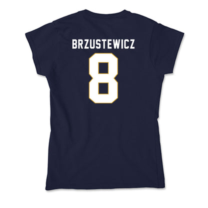 Notre Dame - NCAA Baseball : Hudson Brzustewicz - Soft Style Women’s T-Shirt-1