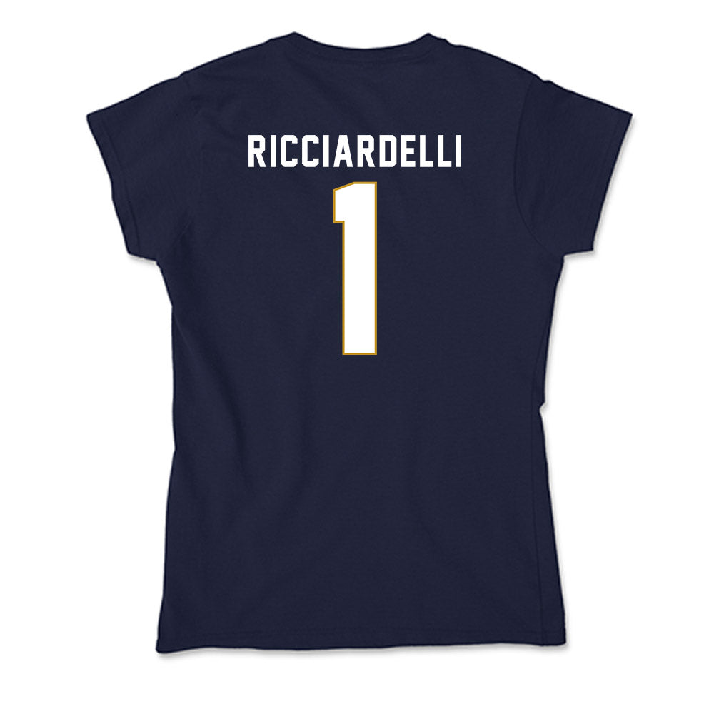 Notre Dame - NCAA Men's Lacrosse : Thomas Ricciardelli - Soft Style Women’s T-Shirt-1