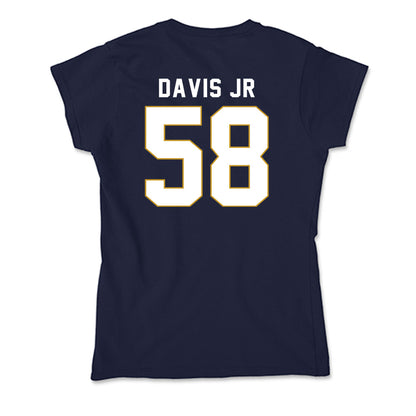 Notre Dame - NCAA Football : Thomas Davis Jr - Soft Style Women’s T-Shirt-1