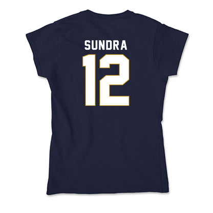 Notre Dame - NCAA Men's Basketball : Garrett Sundra - Soft Style Women’s T-Shirt-1