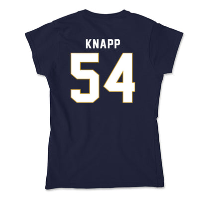 Notre Dame - NCAA Football : Anthonie Knapp - Soft Style Women’s T-Shirt-1