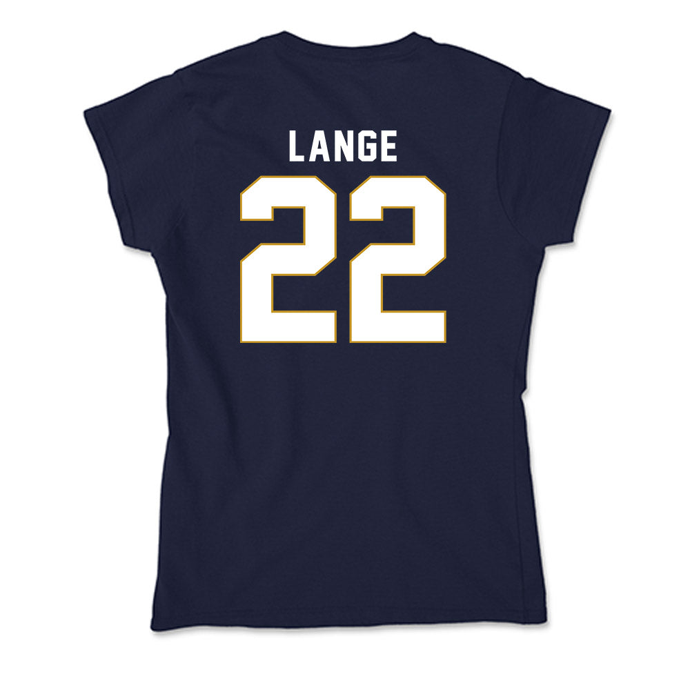 Notre Dame - NCAA Women's Volleyball : Ava Lange - Soft Style Women’s T-Shirt-1
