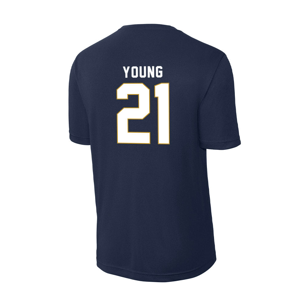 Notre Dame - NCAA Football : Kedren Young - Activewear T-Shirt-1