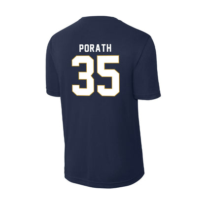 Notre Dame - NCAA Football : Spencer Porath - Activewear T-Shirt-1