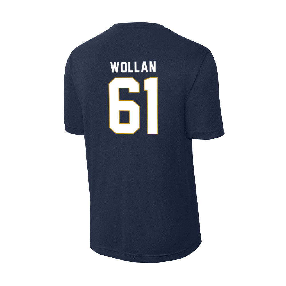 Notre Dame - NCAA Football : Robbie Wollan - Activewear T-Shirt-1