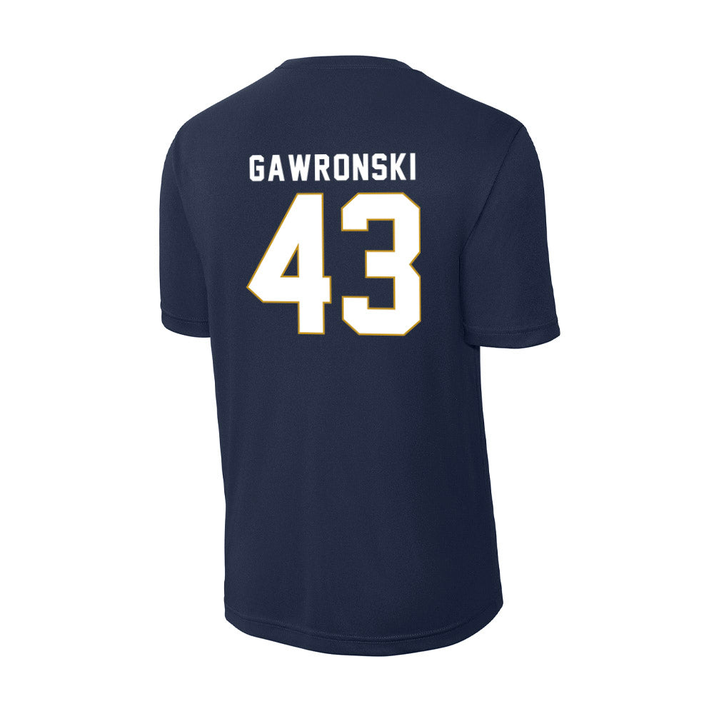 Notre Dame - NCAA Women's Lacrosse : Avery Gawronski - Activewear T-Shirt-1