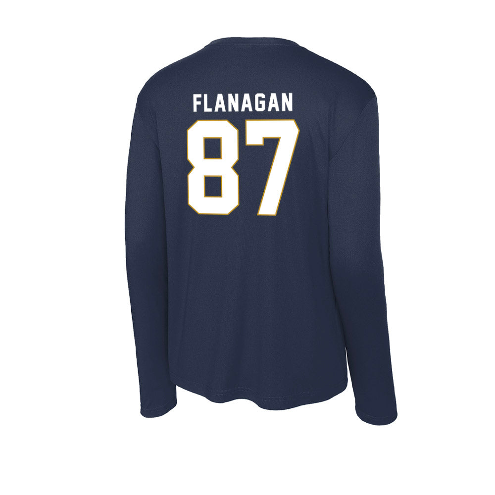 Notre Dame - NCAA Football : Cooper Flanagan - Activewear Long Sleeve T-Shirt-1