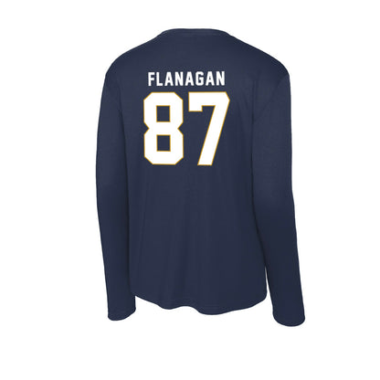 Notre Dame - NCAA Football : Cooper Flanagan - Activewear Long Sleeve T-Shirt-1