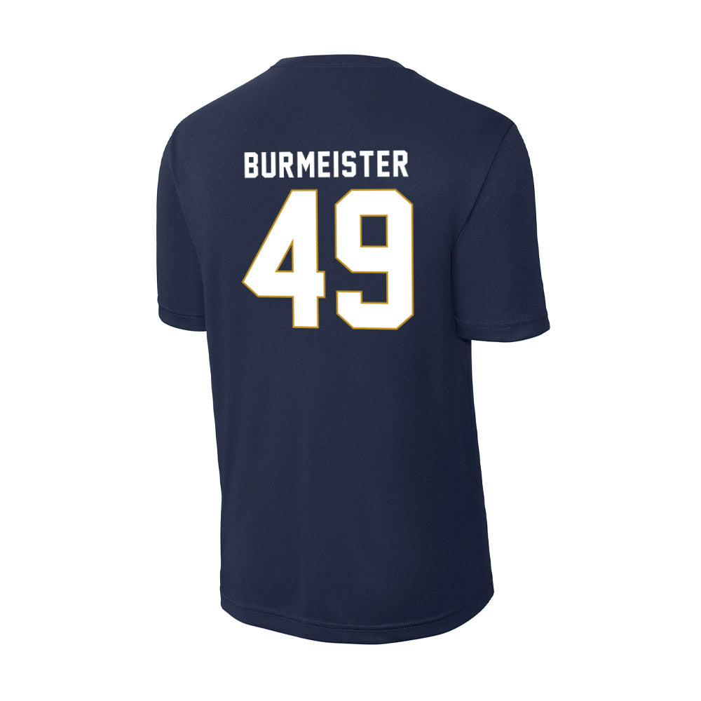 Notre Dame - NCAA Men's Lacrosse : Ben Burmeister - Activewear T-Shirt-1