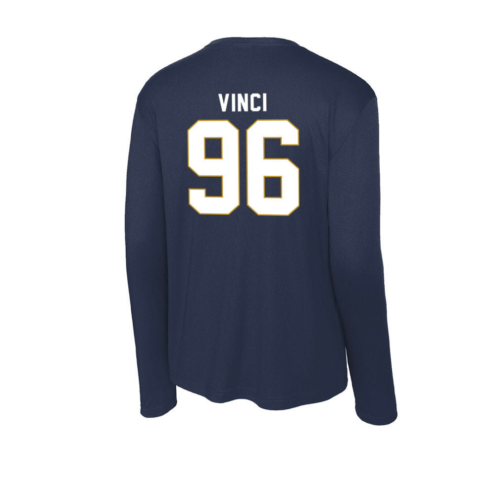 Notre Dame - NCAA Football : Joseph Vinci - Activewear Long Sleeve T-Shirt-1