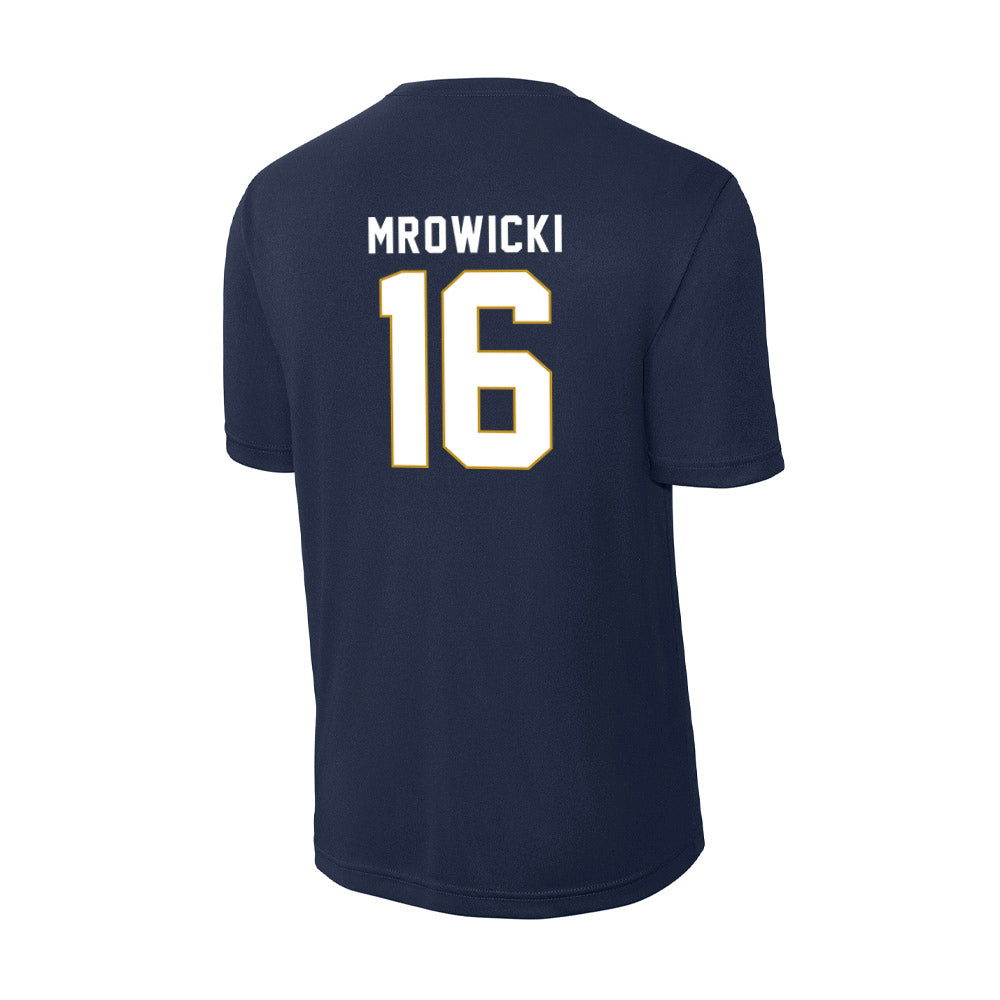 Notre Dame - NCAA Women's Soccer : Meghan Mrowicki - Activewear T-Shirt-1