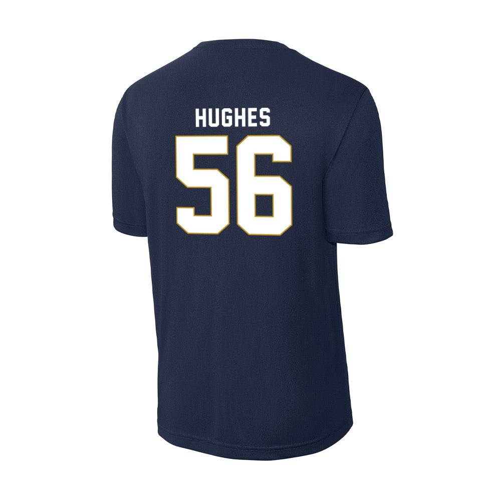 Notre Dame - NCAA Football : Elijah Hughes - Activewear T-Shirt-1