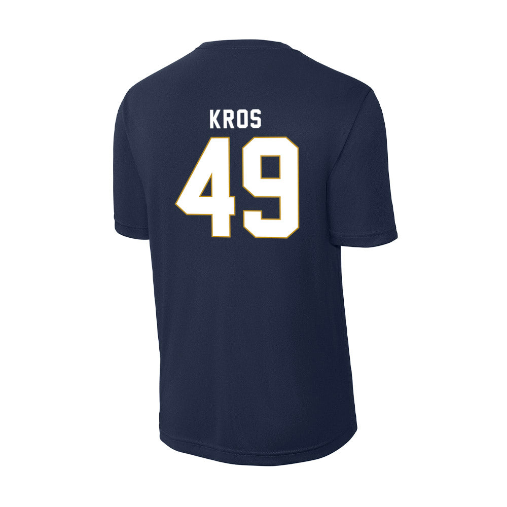 Notre Dame - NCAA Football : Andrew Kros - Activewear T-Shirt-1