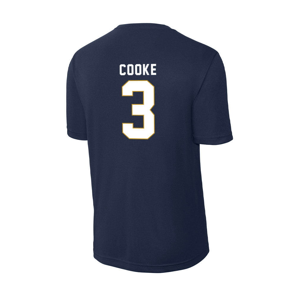Notre Dame - NCAA Men's Lacrosse : Declan Cooke - Activewear T-Shirt-1