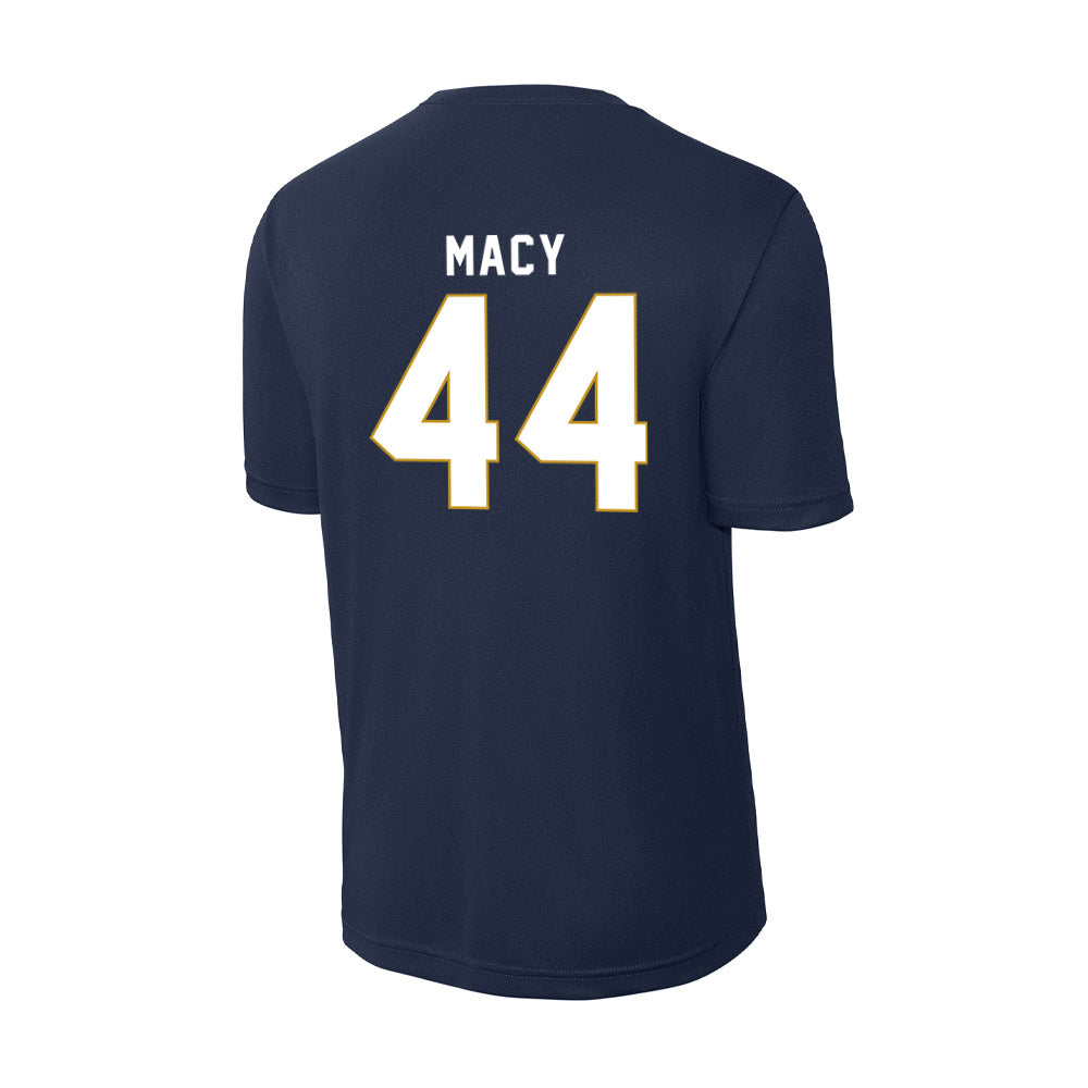 Notre Dame - NCAA Women's Basketball : Leah Macy - Activewear T-Shirt-1