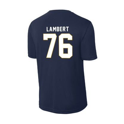 Notre Dame - NCAA Football : Guerby Lambert - Activewear T-Shirt-1