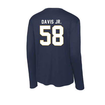 Notre Dame - NCAA Football : Thomas Davis Jr. - Activewear Long Sleeve T-Shirt-1