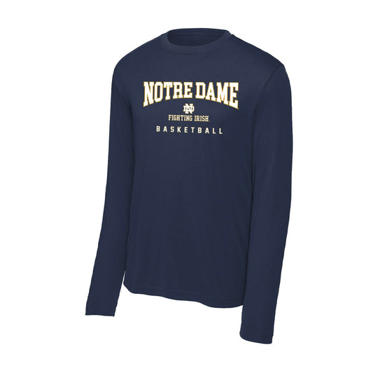 Notre Dame - NCAA Women's Basketball : Anaya Hardy - Activewear Long Sleeve T-Shirt-0