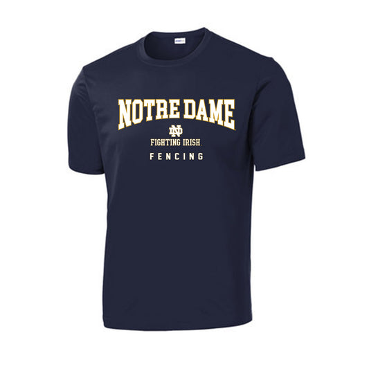 Notre Dame - NCAA Women's Fencing : Ryanne Leslie - Activewear T-shirt