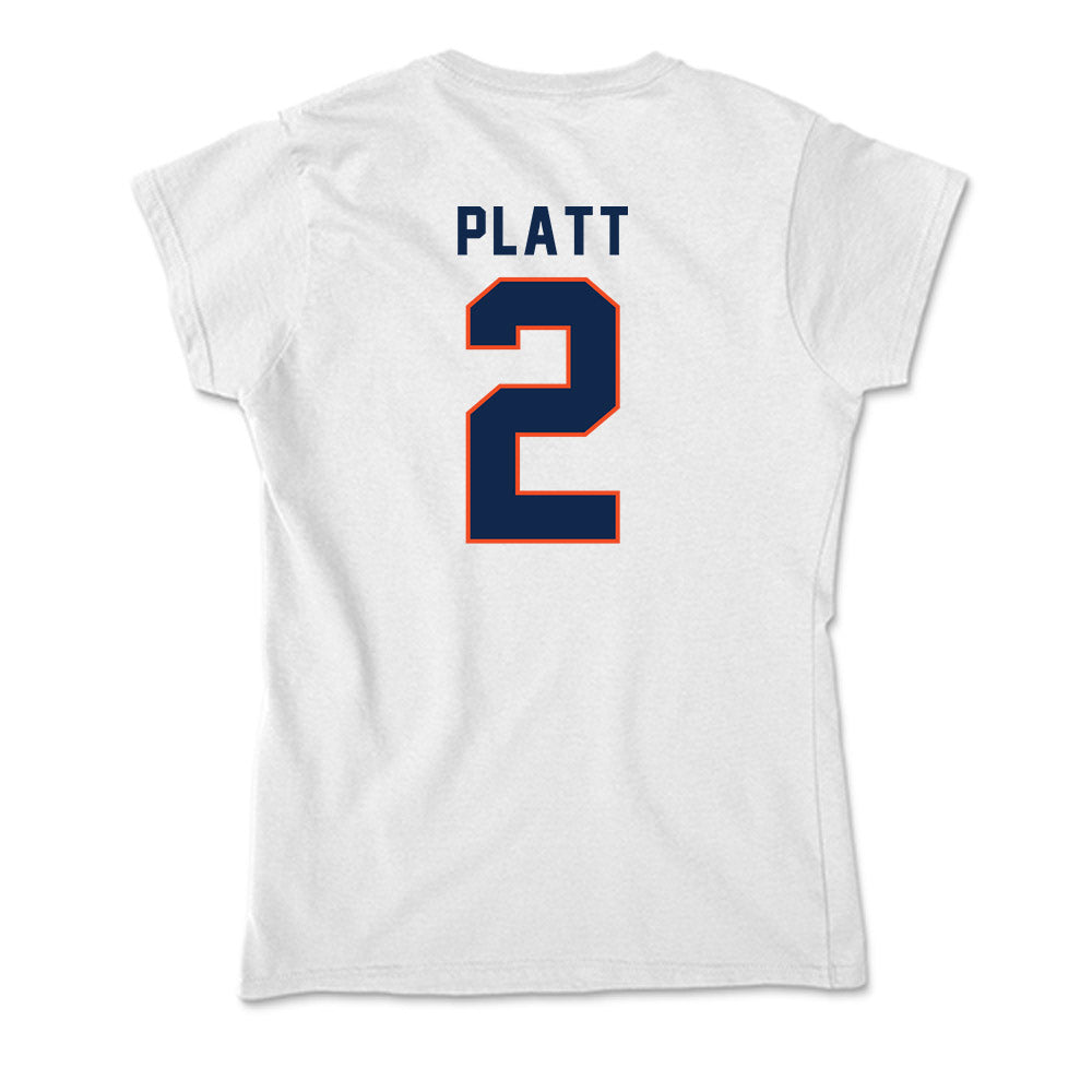 Virginia - NCAA Football : Donavon Platt - Soft Style Women’s T-Shirt-1