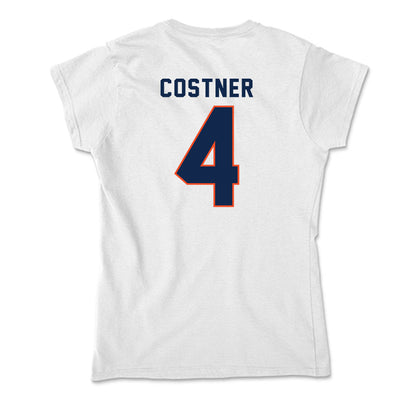 Virginia - NCAA Football : Corey Costner - Soft Style Women’s T-Shirt-1