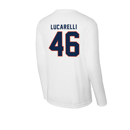 Virginia - NCAA Baseball : Christian Lucarelli - Activewear Long Sleeve T-Shirt-1