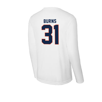 Virginia - NCAA Men's Soccer : Luke Burns - Activewear Long Sleeve T-Shirt-1