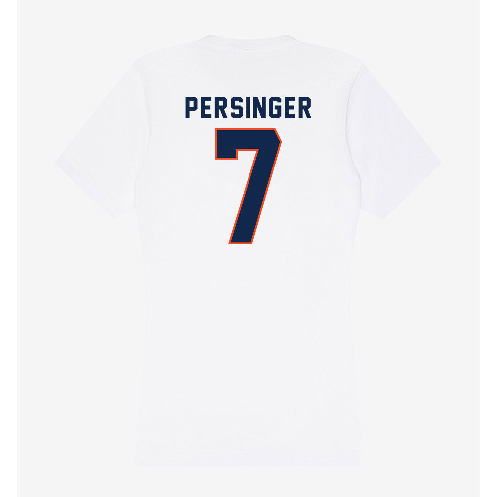Virginia - NCAA Football : Josiah Persinger - Women's V-Neck T-Shirt-1