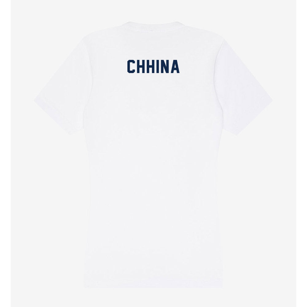 Virginia - NCAA Women's Field Hockey : Ria Chhina - Women's V-Neck T-Shirt-1