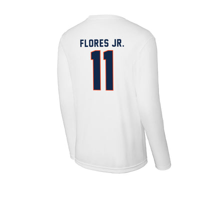 Virginia - NCAA Football : Rico Flores Jr. - Activewear Long Sleeve T-Shirt-1