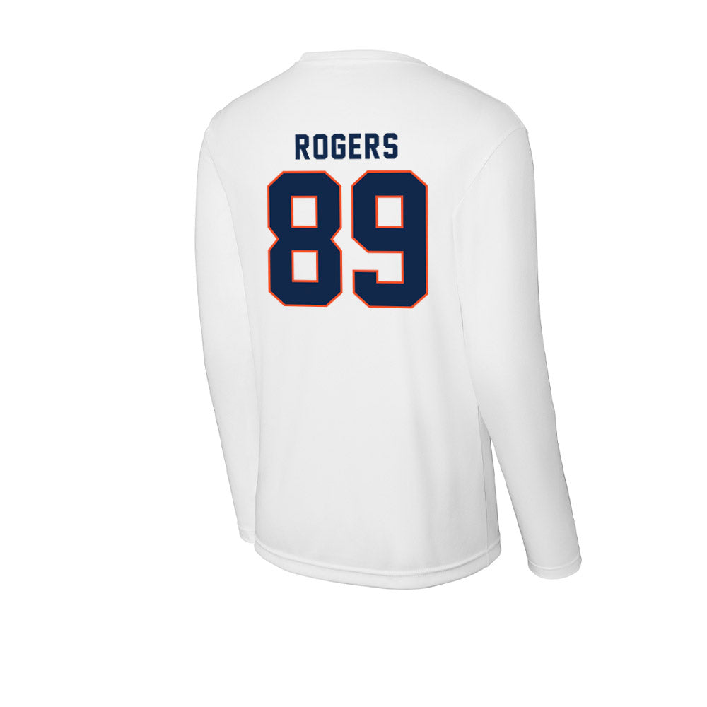 Virginia - NCAA Football : John Rogers - Activewear Long Sleeve T-Shirt-1
