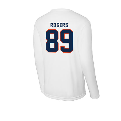 Virginia - NCAA Football : John Rogers - Activewear Long Sleeve T-Shirt-1