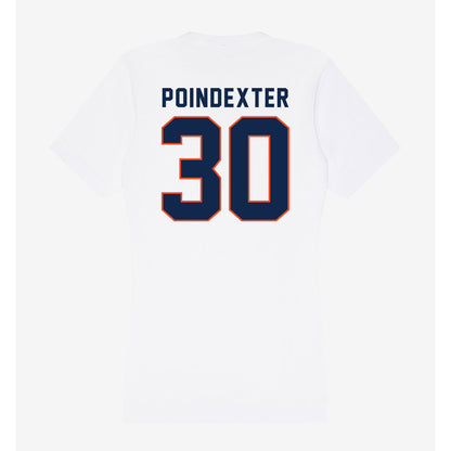 Virginia - NCAA Women's Lacrosse : Delaney Poindexter - Women's V-Neck T-Shirt-1