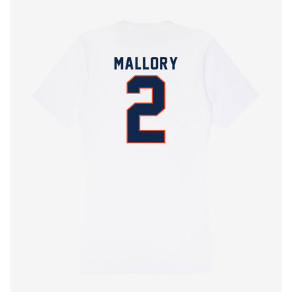 Virginia - NCAA Men's Basketball : Chance Mallory - Women's V-Neck T-Shirt-1
