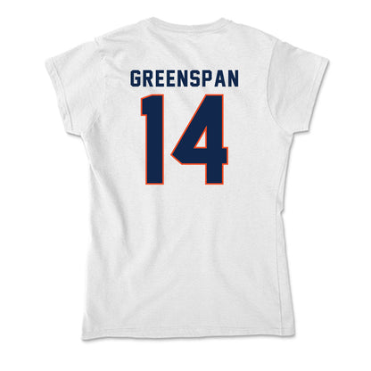 Virginia - NCAA Men's Lacrosse : Andrew Greenspan - Soft Style Women’s T-Shirt-1