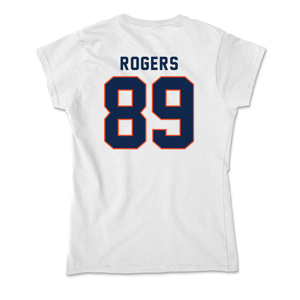 Virginia - NCAA Football : John Rogers - Soft Style Women’s T-Shirt-1