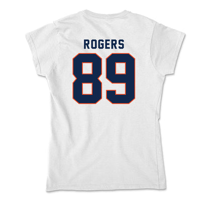 Virginia - NCAA Football : John Rogers - Soft Style Women’s T-Shirt-1