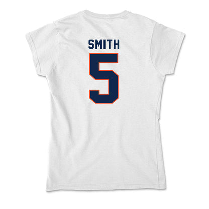 Virginia - NCAA Women's Basketball : Sa'Myah Smith - Soft Style Women’s T-Shirt-1