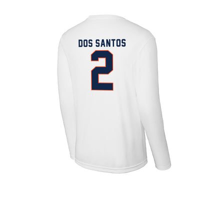 Virginia - NCAA Women's Basketball : Raiane Dos Santos - Activewear Long Sleeve T-Shirt-1