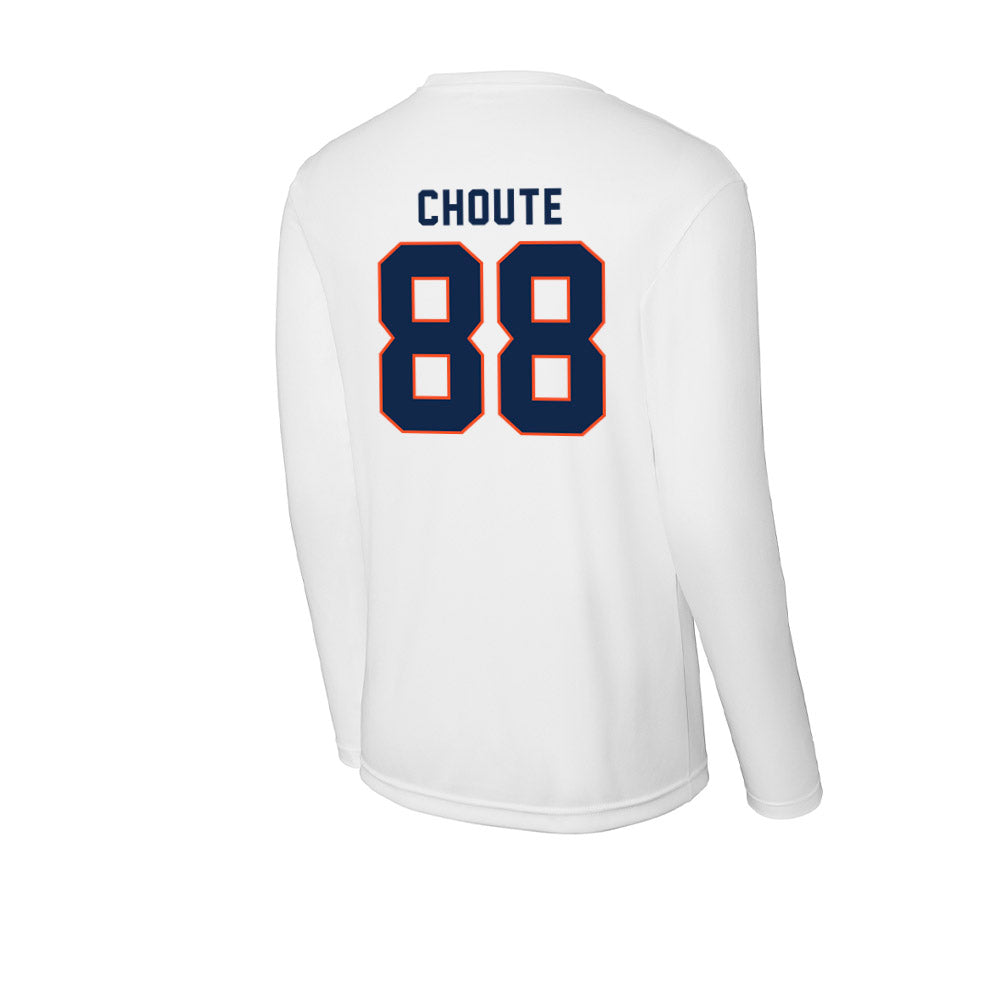 Virginia - NCAA Football : Kervins Choute - Activewear Long Sleeve T-Shirt-1