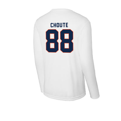 Virginia - NCAA Football : Kervins Choute - Activewear Long Sleeve T-Shirt-1